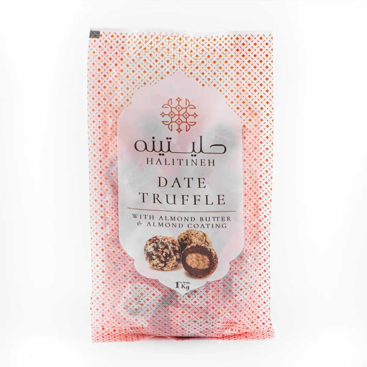 Almond date truffle · 300 g cylinder